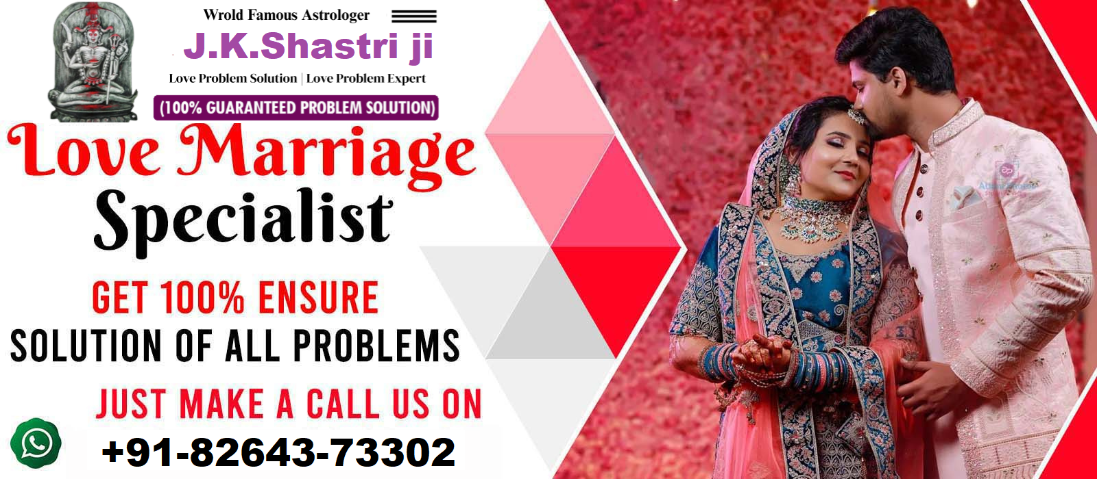  Astrologer J.K Shastri +91-8264373302
