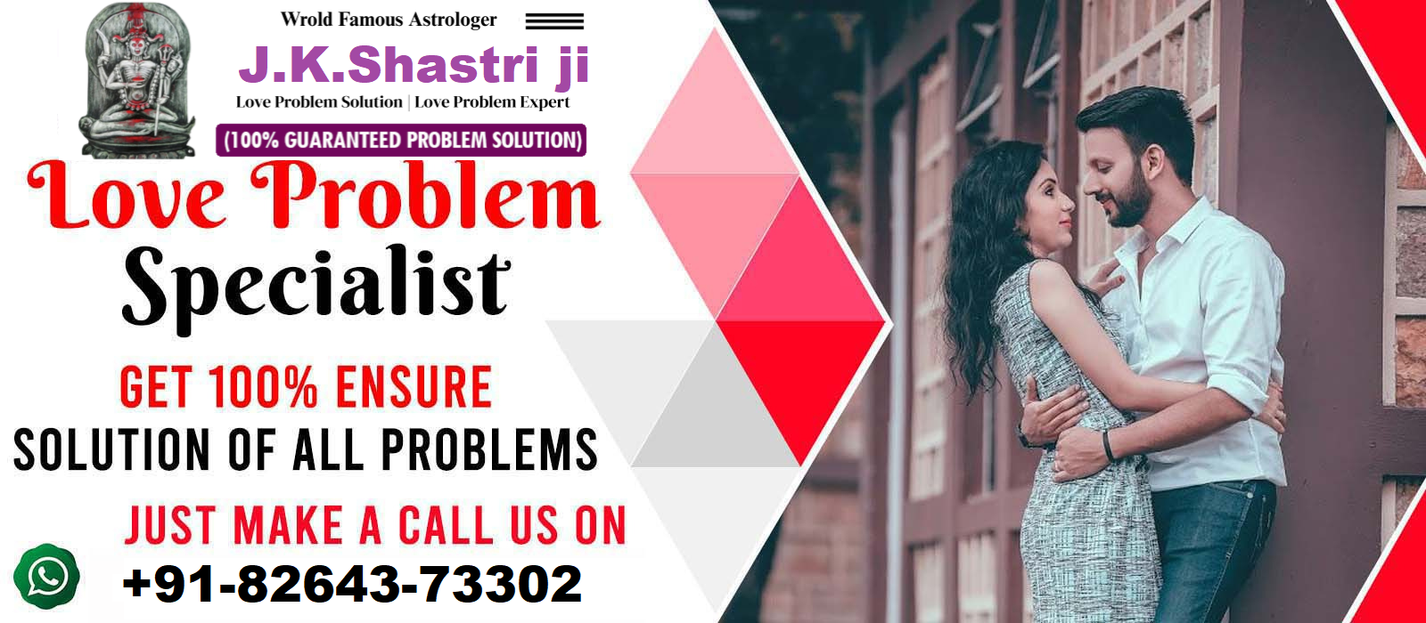  Astrologer J.K Shastri +91-8264373302