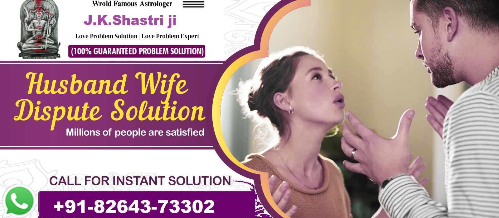  Astrologer J.K Shastri +91-8264373302